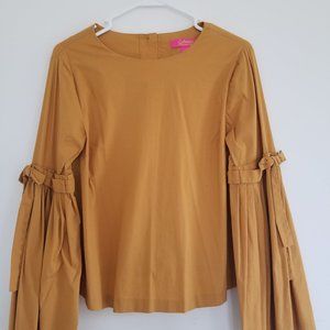 Ruffle Sleeve Blouse